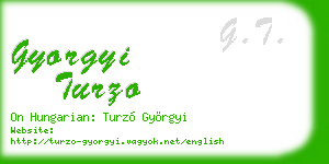 gyorgyi turzo business card
